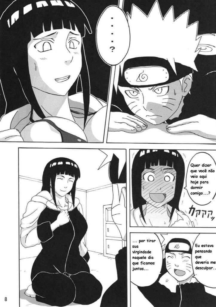 Naruto comendo Hinata